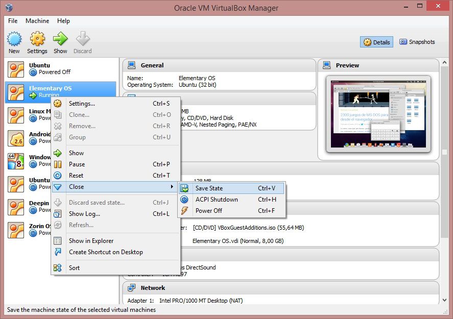 virtualbox snapshot 2 How to create snapshots on VirtualBox