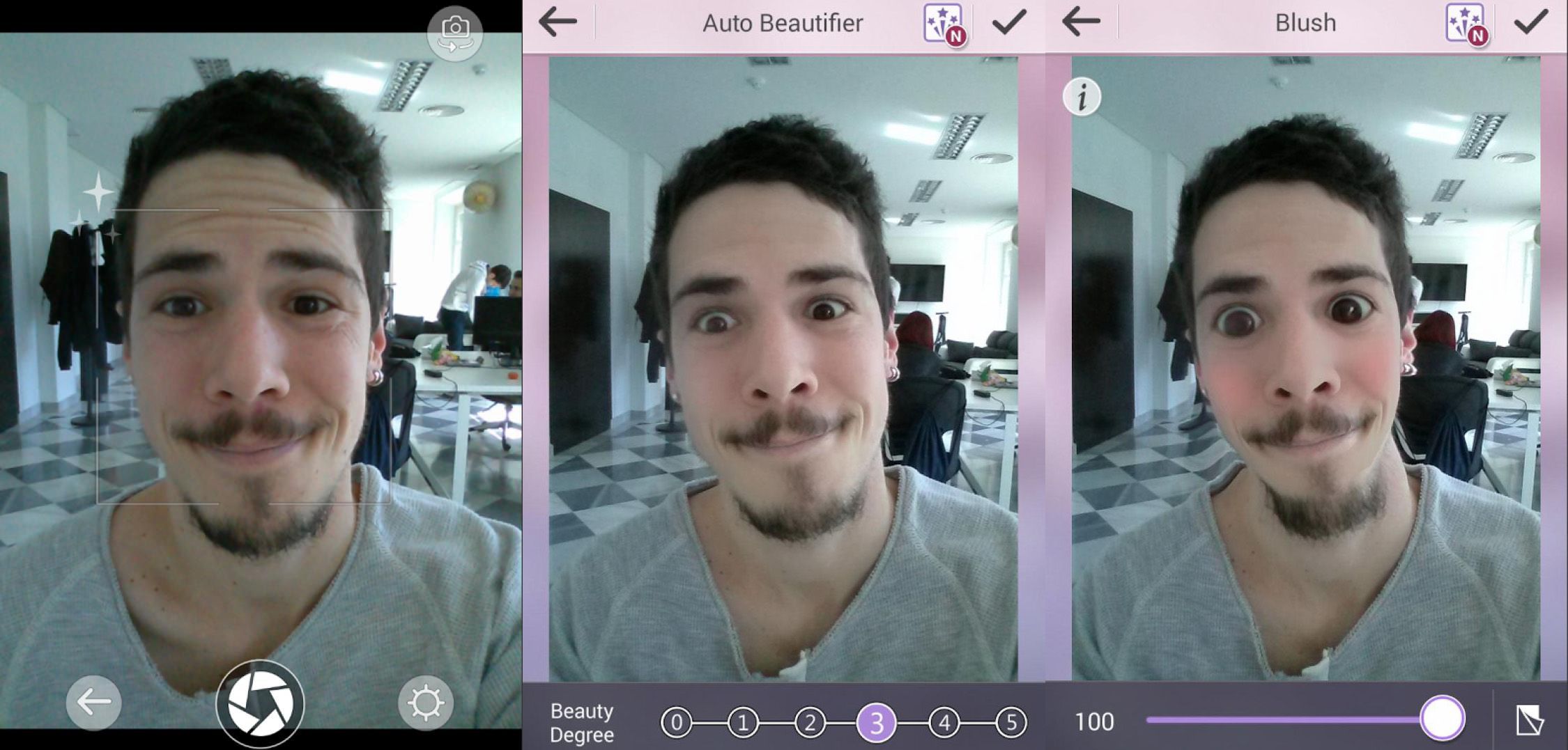 youcam perfect The ten weirdest Android apps for selfie-editing