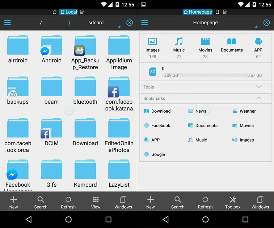 download es file explorer for android 4.4.2