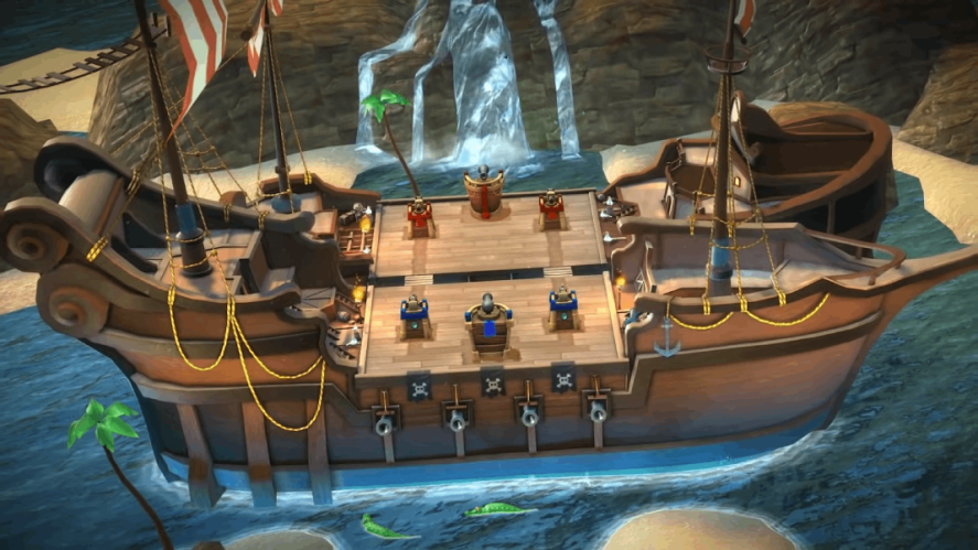 Chaos Battle League: in-game screenshot of a ship.