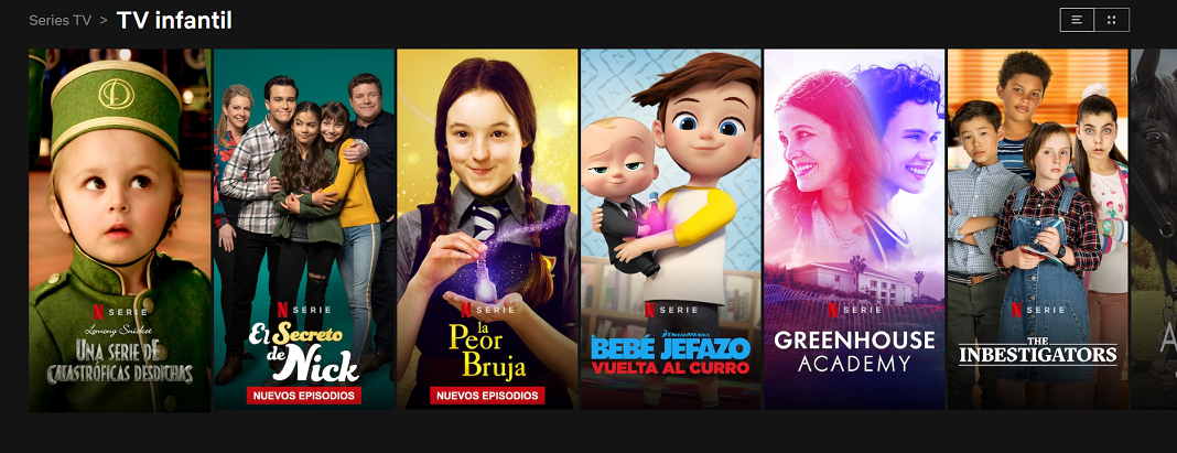 Different kids titles on Netflix