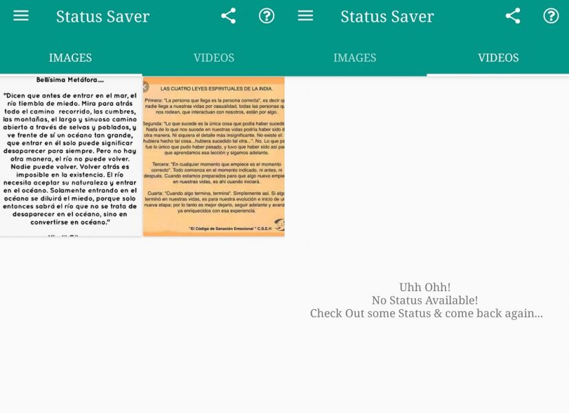 Descargar estados de WhatsApp - Status SAver