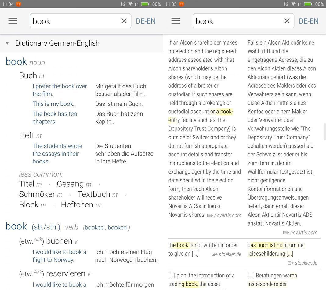 Dictionary Linguee para Android - Baixe o APK na Uptodown