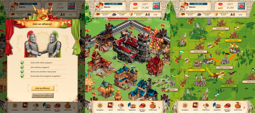 Three Empire: Four Kingdoms in-game screenshots