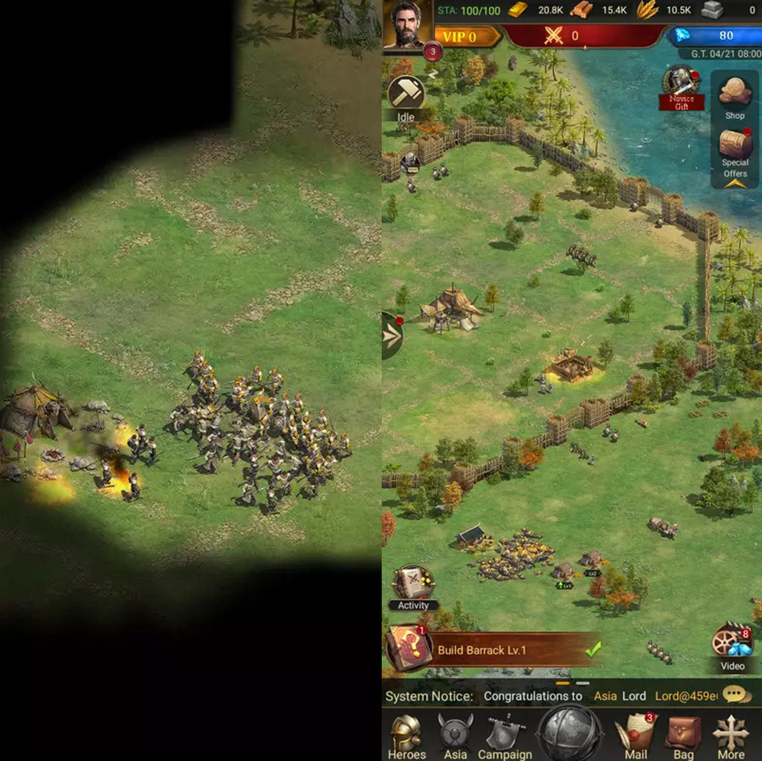 Screenshots of Empire: Rising Civilizations