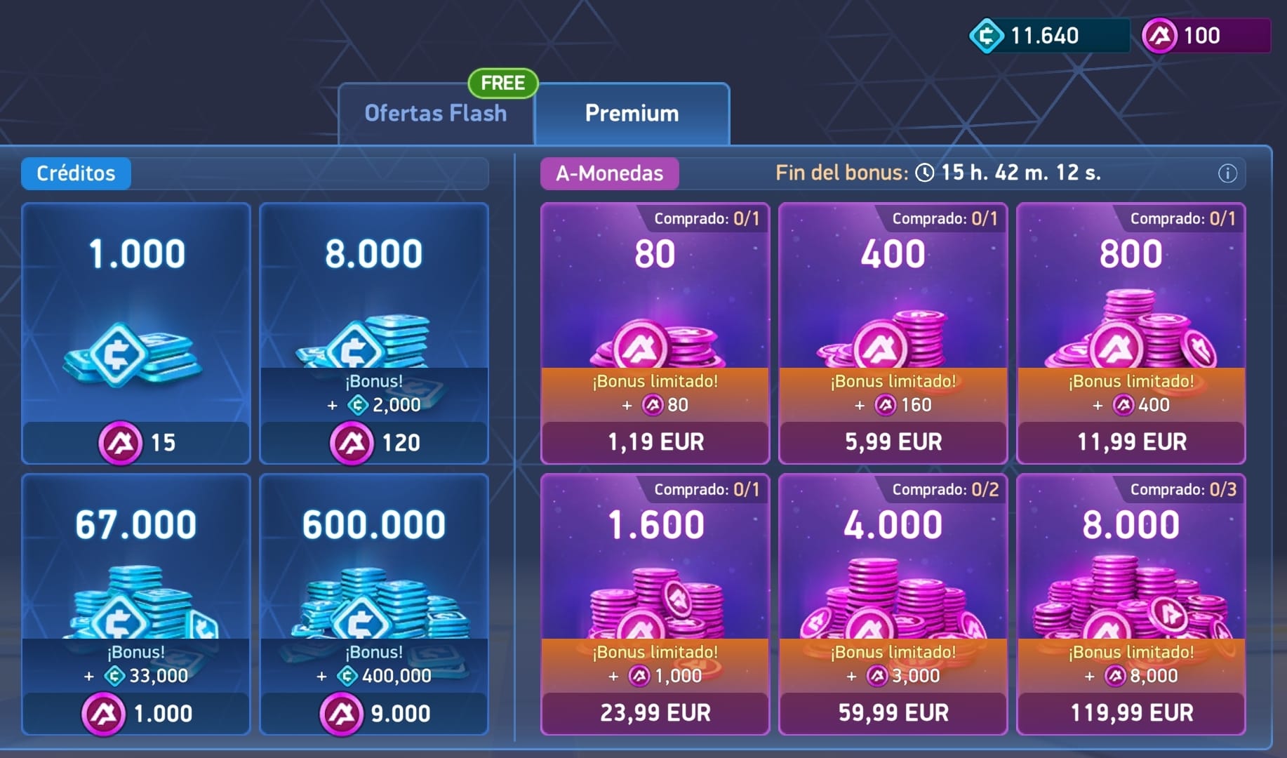 Mech Arena Prices