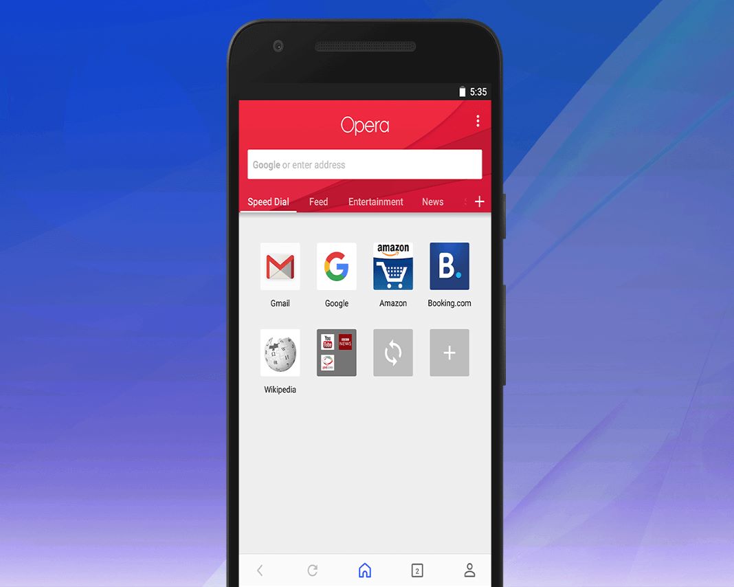 Opera para Android
