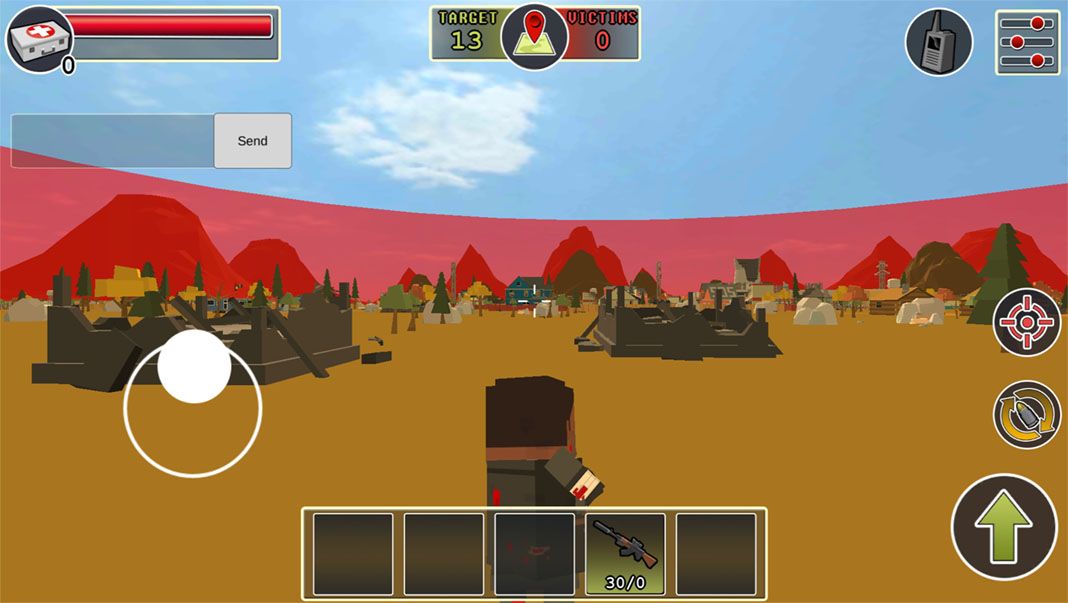 PUBG battleground royale screenshot Cinco clones de PLAYERUNKNOWN'S BATTLEGROUNDS para Android