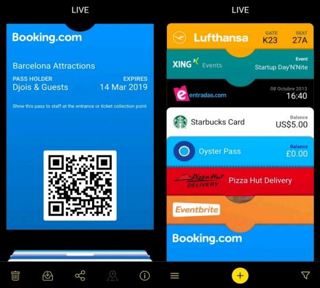 Что такое passbook для android