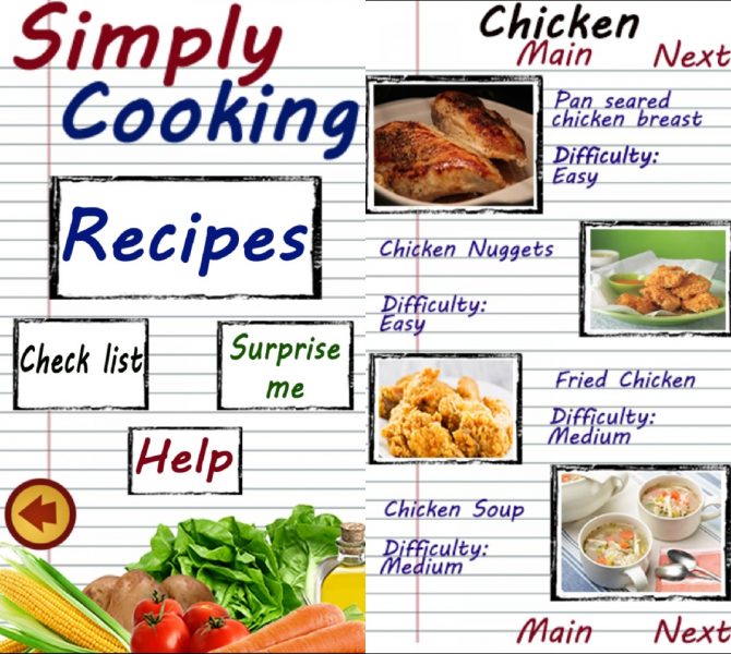 apps para amantes de la cocina - Simply Cooking