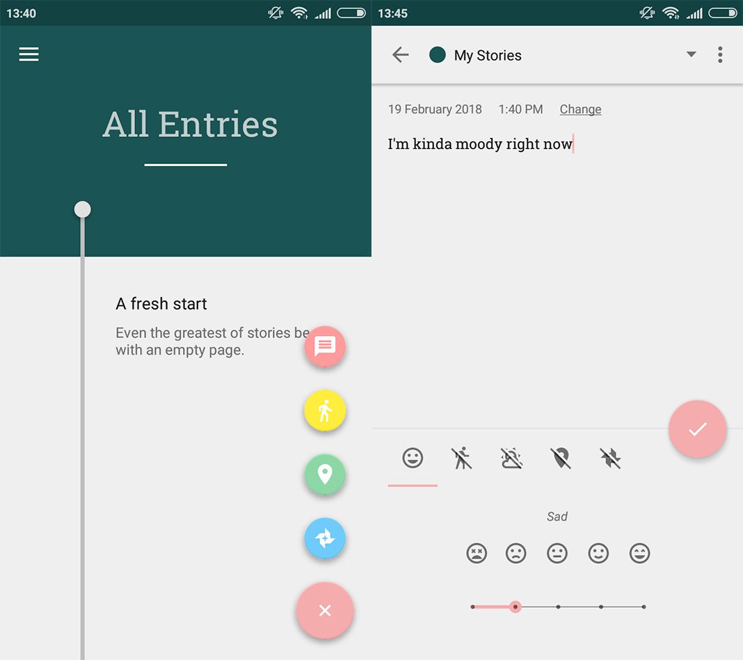 Image result for stories timeline diary app