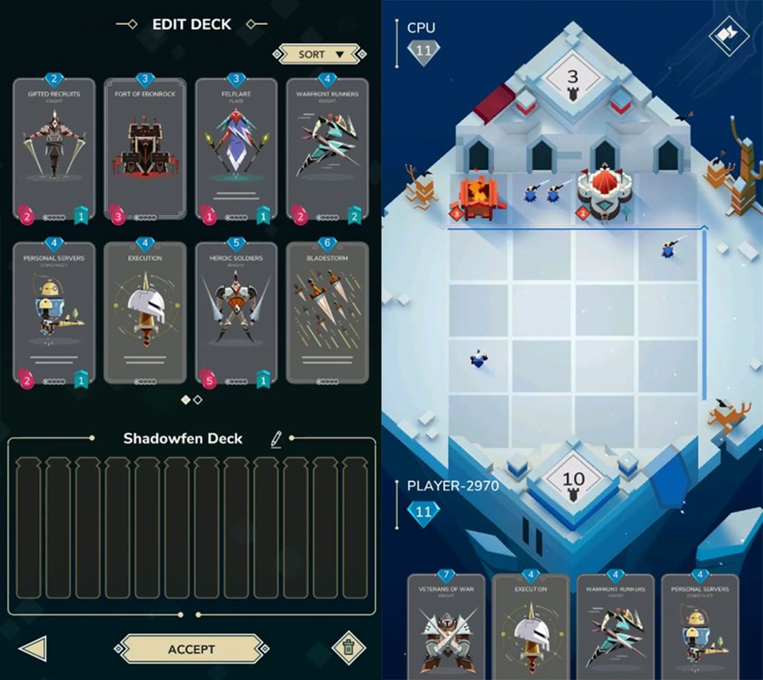 Stormbound Kingdom Wars screenshot 2 Las mejores alternativas a Clash Royale para Android