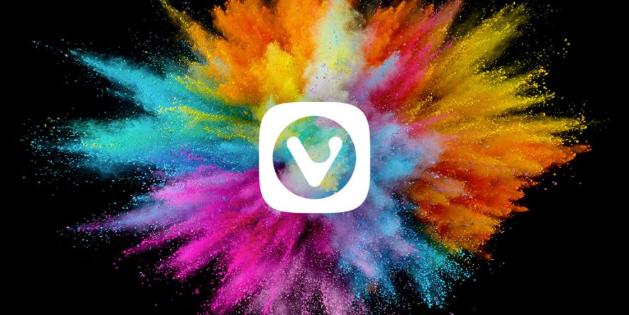 Vivaldi 5.0 logo