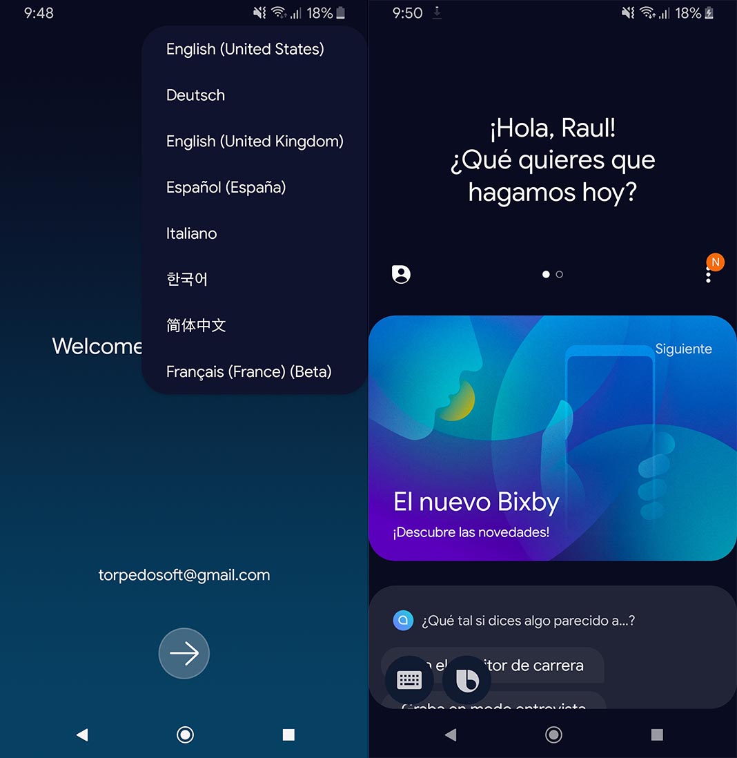 bixby screenshot 1 Bixby, el asistente virtual de Samsung, ya habla español [Actualizado]