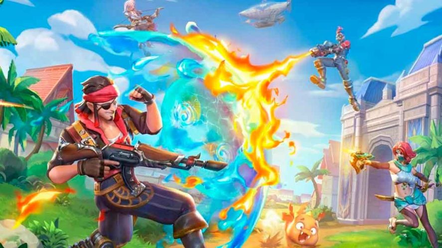Ride Out Heroes: promo image of a pirate defending himself from the attack of others