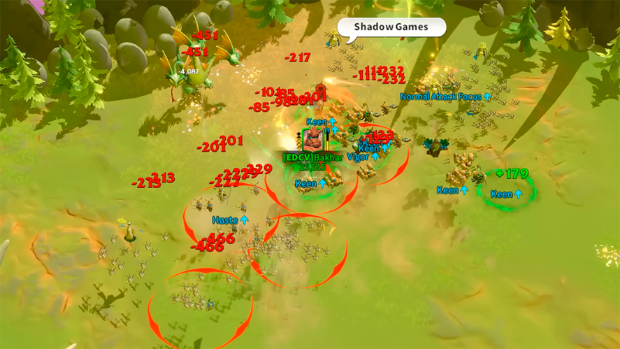 Call of Dragons in-game screenshot
