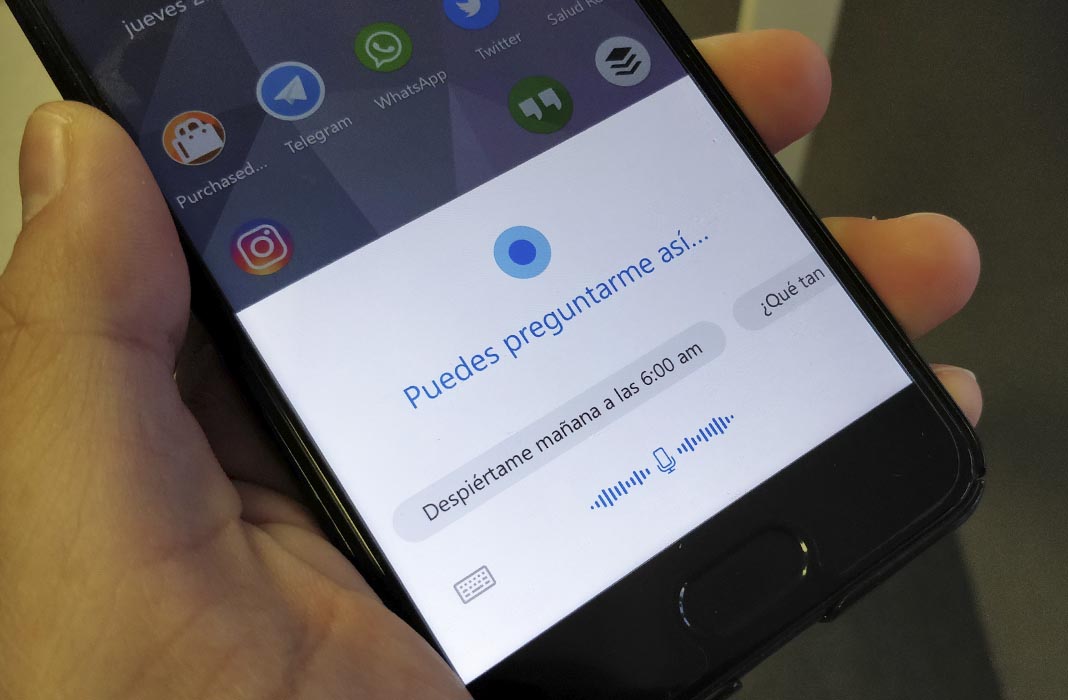 cortana microsoft launcher feat Cómo usar el asistente Cortana en español desde tu smartphone