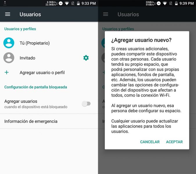 cuenta invitado android Cómo ocultar apps en Android