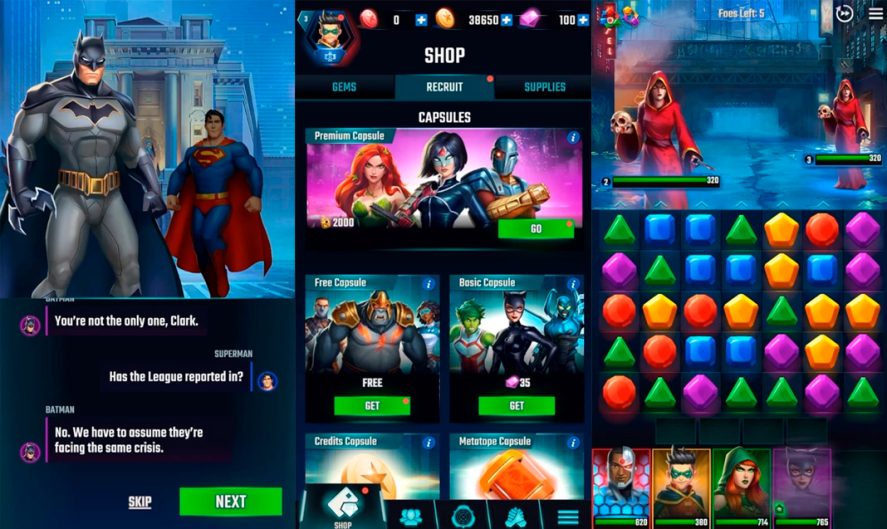 DC Heroes and Villains screenshots.
