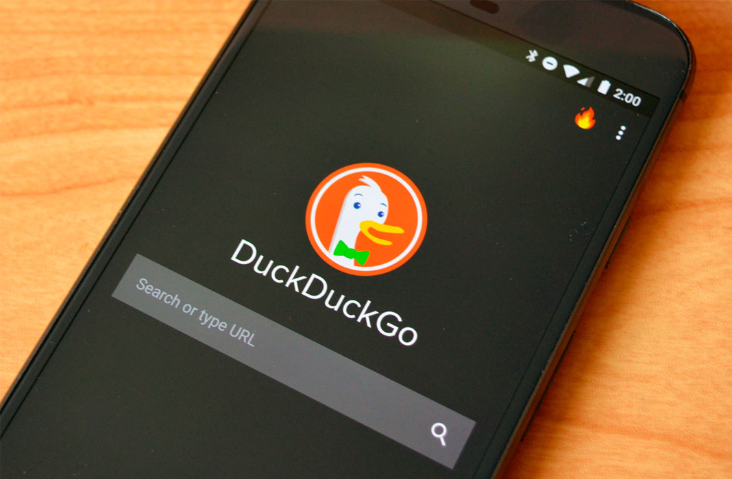 Logotipo de DuckDuckGo