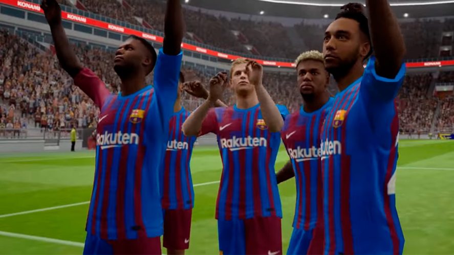 FC Barcelona in eFootball PES 2023.