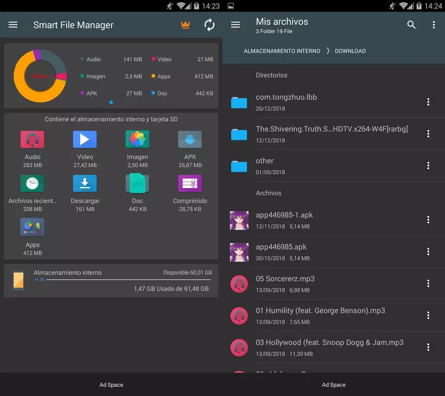 File Manager Mejores exploradores de archivos para Android