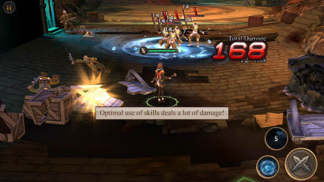final fantasy awakening screenshot 1 The best free Final Fantasy games for Android