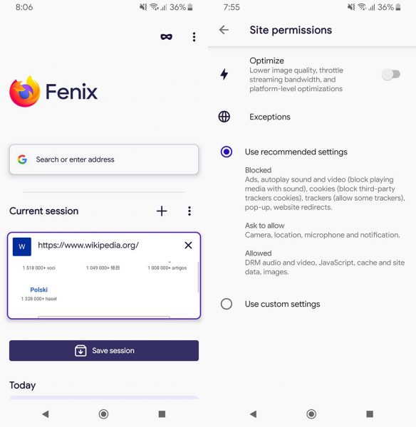 firefox fenix screenshots Ya podemos probar Firefox Fenix, el futuro del navegador de Mozilla