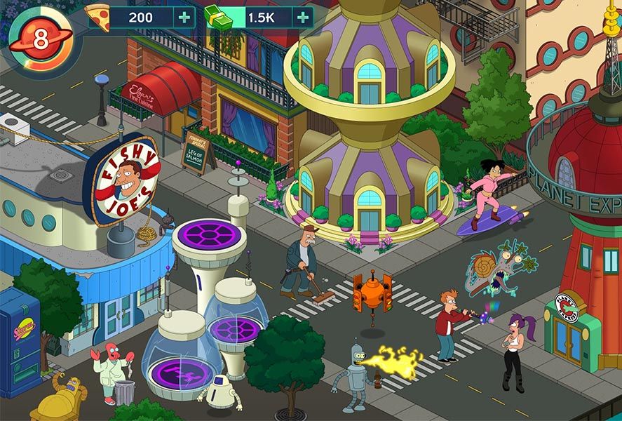 futurama worlds of tomorrow screenshot 10 "unreleased" Android games to download today