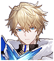 Gepard image, a male character of Honkai: Star Rail with blond hair and blue eyes