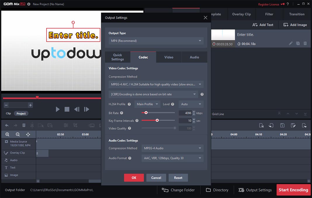 gom mix screenshot 6 GOM Mix Pro: cómo crear montajes de vídeo en menos de 10 minutos