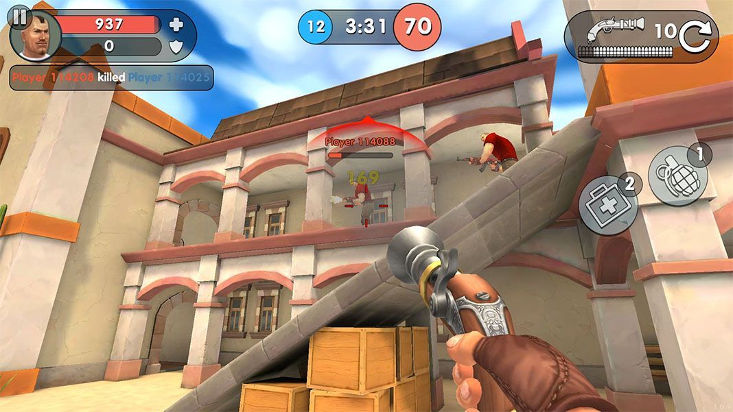 guns of boom team fortress Diez clones de videojuegos exitosos adaptados a dispositivos Android