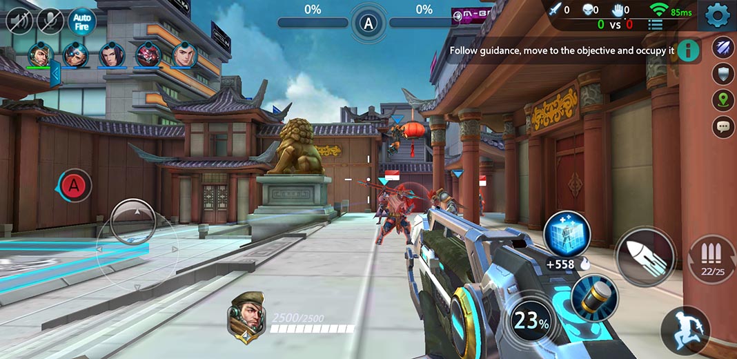 hero mission screenshot 3 Hero Mission es lo más parecido a Overwatch que puedes jugar en Android