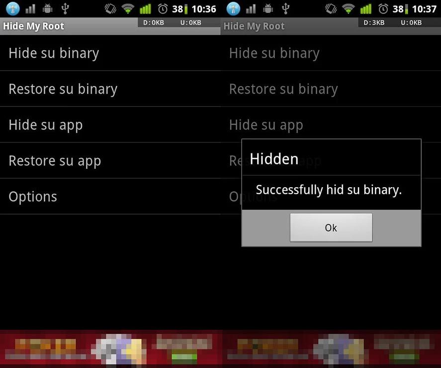 hide my root screenshot Cómo ocultar el ROOT en tu dispositivo Android