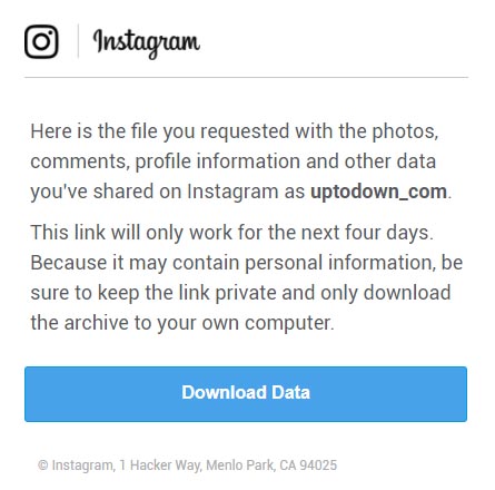 instagram descargar datos 3 Cómo descargar localmente todas nuestras fotos y vídeos de Instagram