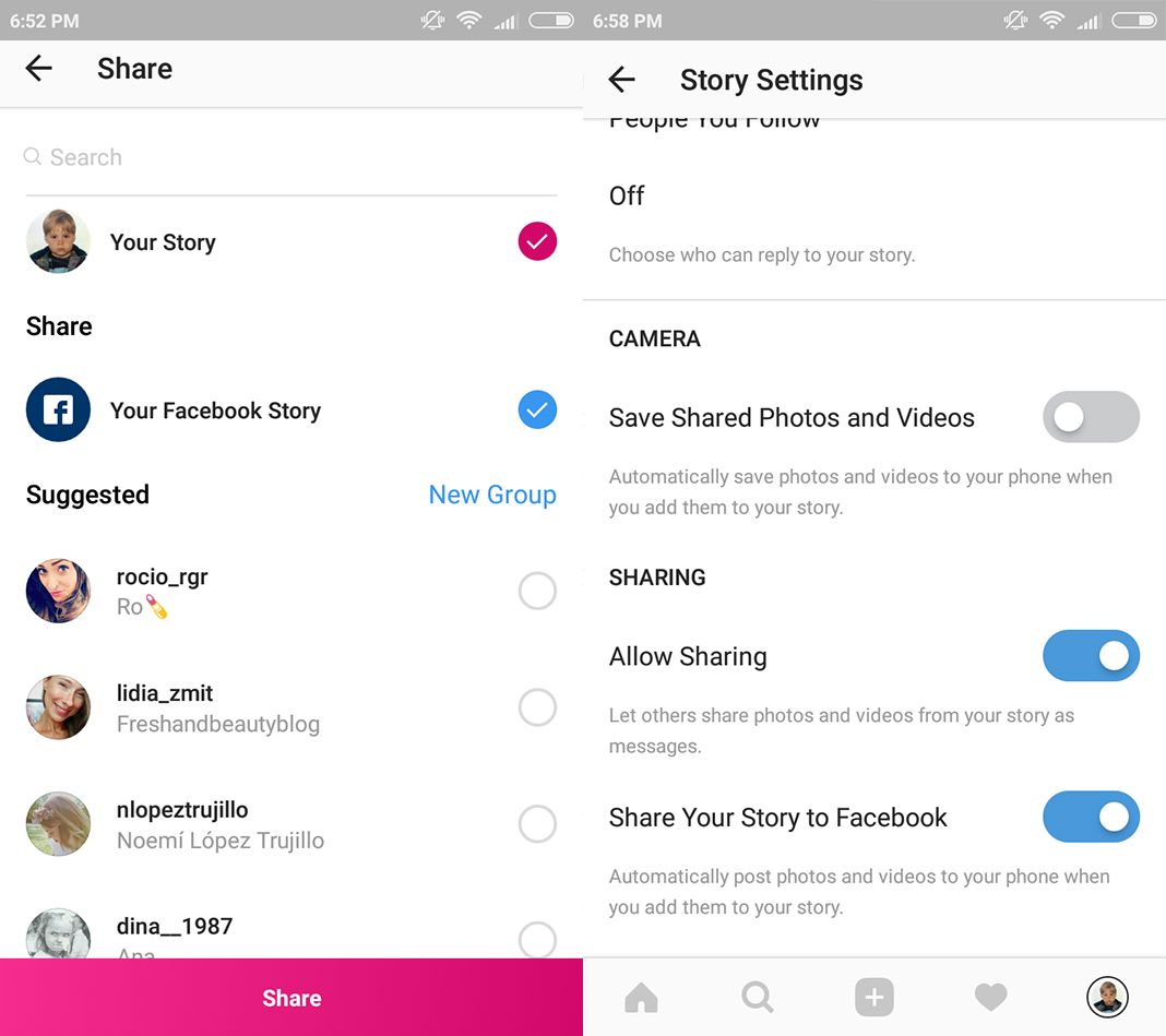 instagram stories facebook en Facebook can now display your Instagram Stories