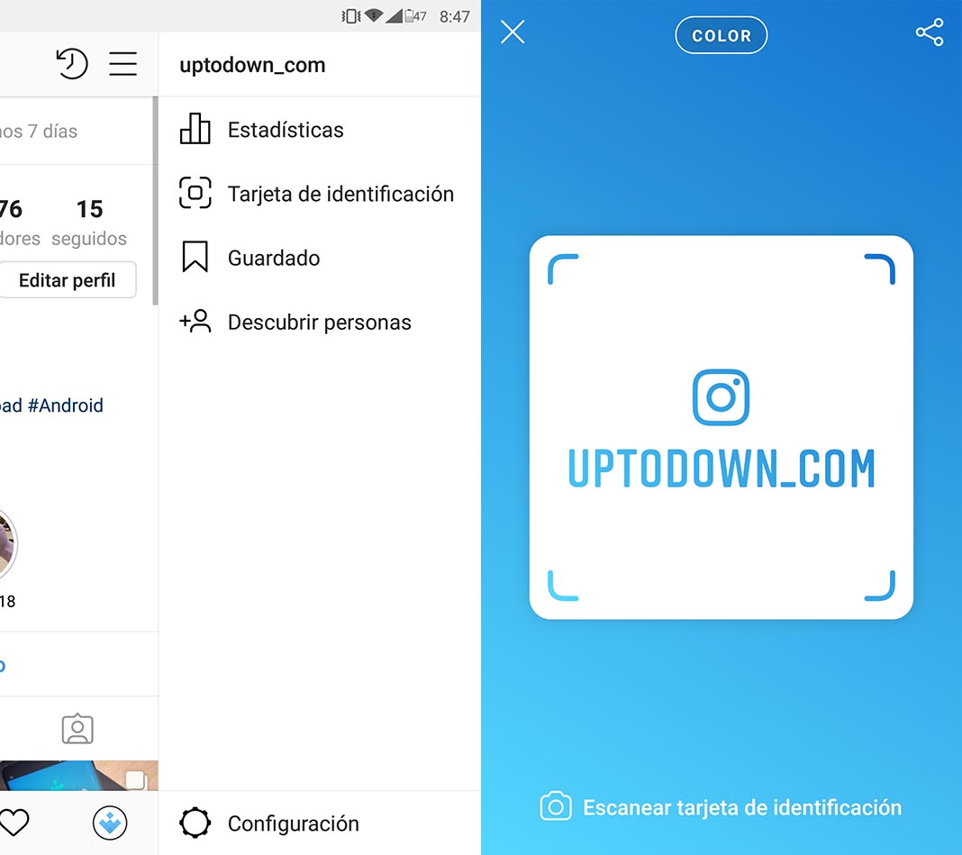 instagram tarjeta identificacion Instagram añade tarjetas de identificación para agregar contactos