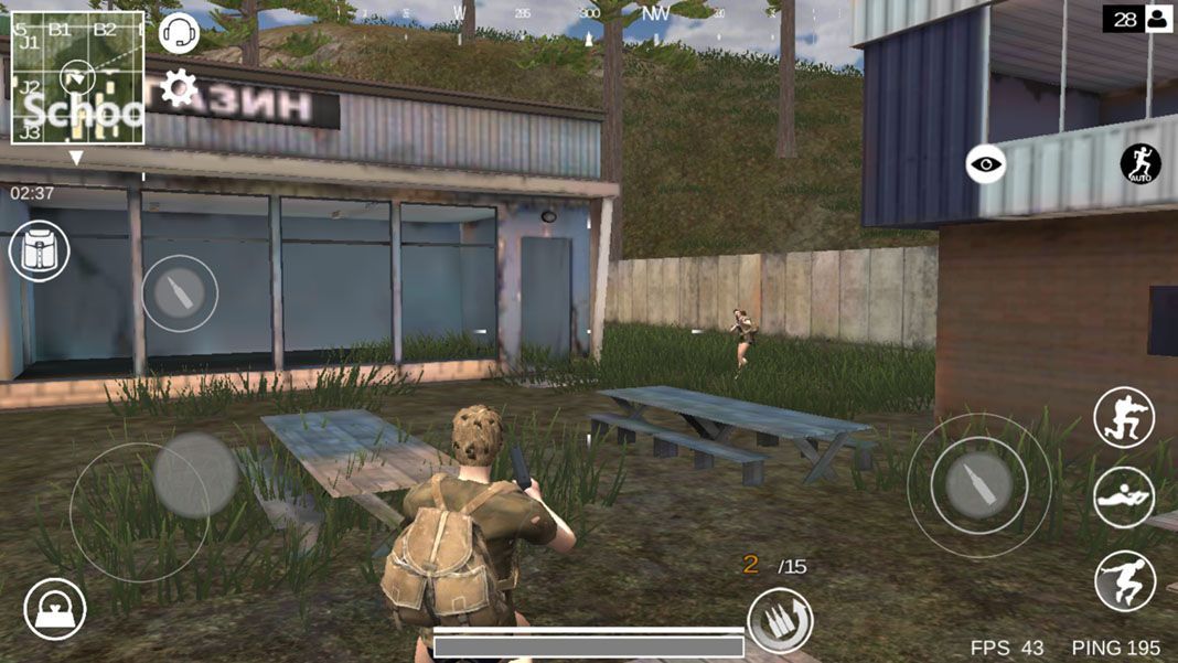 last battleground survival screenshot 2 Last Battleground: Survival es el mejor clon de PUBG para Android