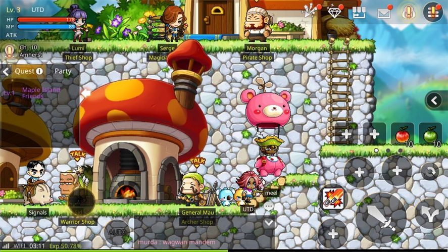 fantastical android f maplestory