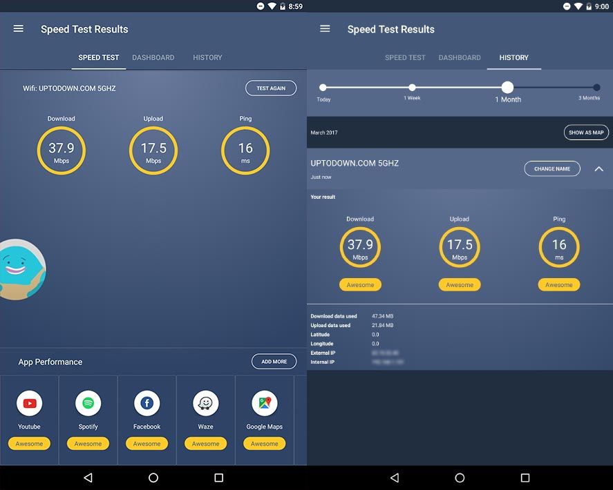meteor test screenshot 3 Meteor, la nueva app de OpenSignal para medir tu conexión móvil