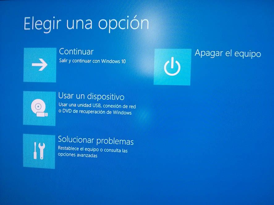 Opciones De Recuperacion Del Sistema Windows Vista Cargar Controladores