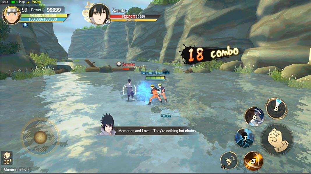Naruto Slugfest Screenshot