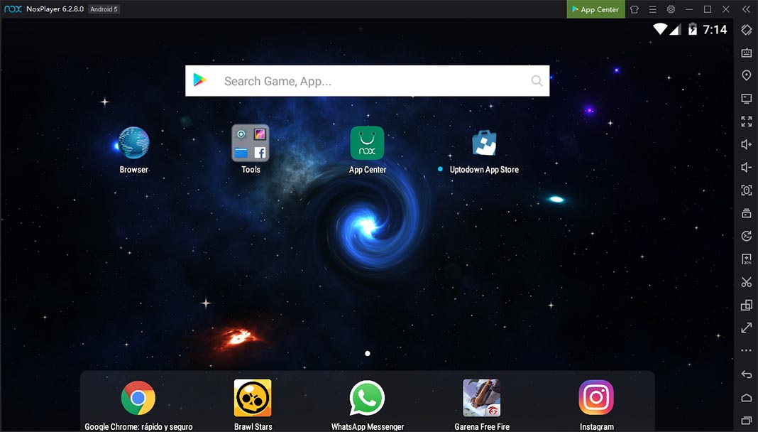 Nox App Player Uptodown Icon desktop