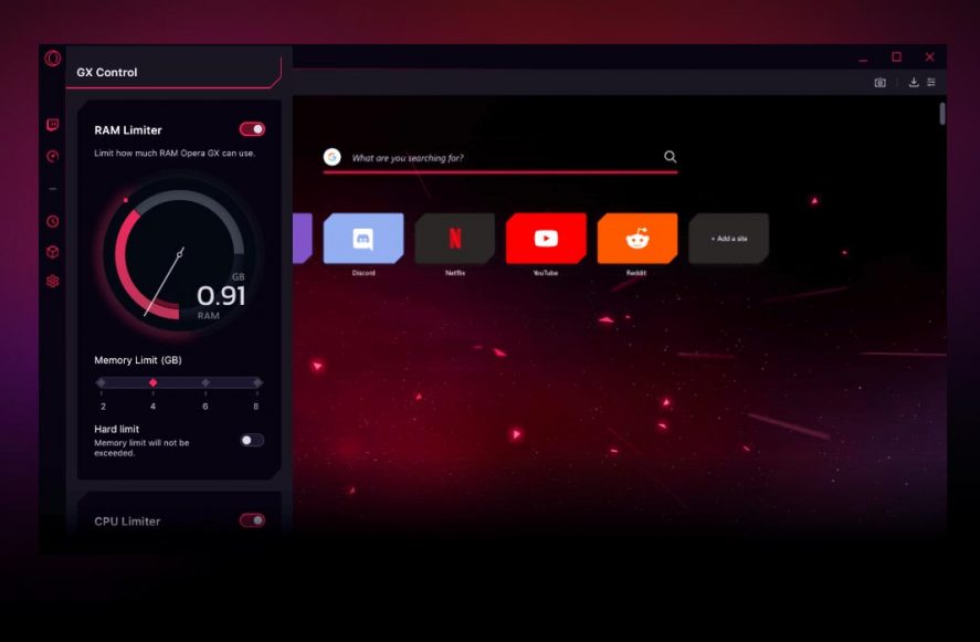 opera gx screenshot 1 Opera GX, the new desktop browser for gamers