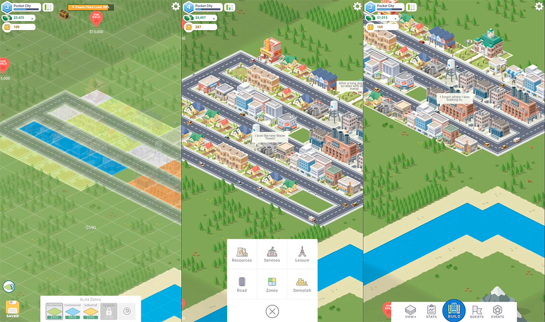 pocket city free screenshot 1 Los mejores juegos de estrategia para Android