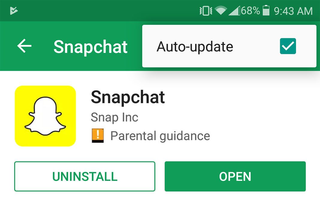 snapchat rollback 4 How to side-step Snapchat's new design by installing an older version