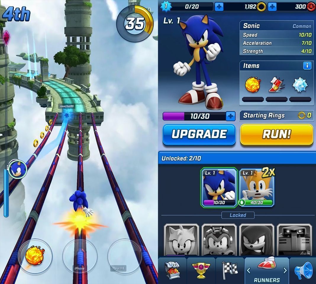 sonic forces speed battle screenshot 2 Los mejores juegos de Sonic the Hedgehog para Android