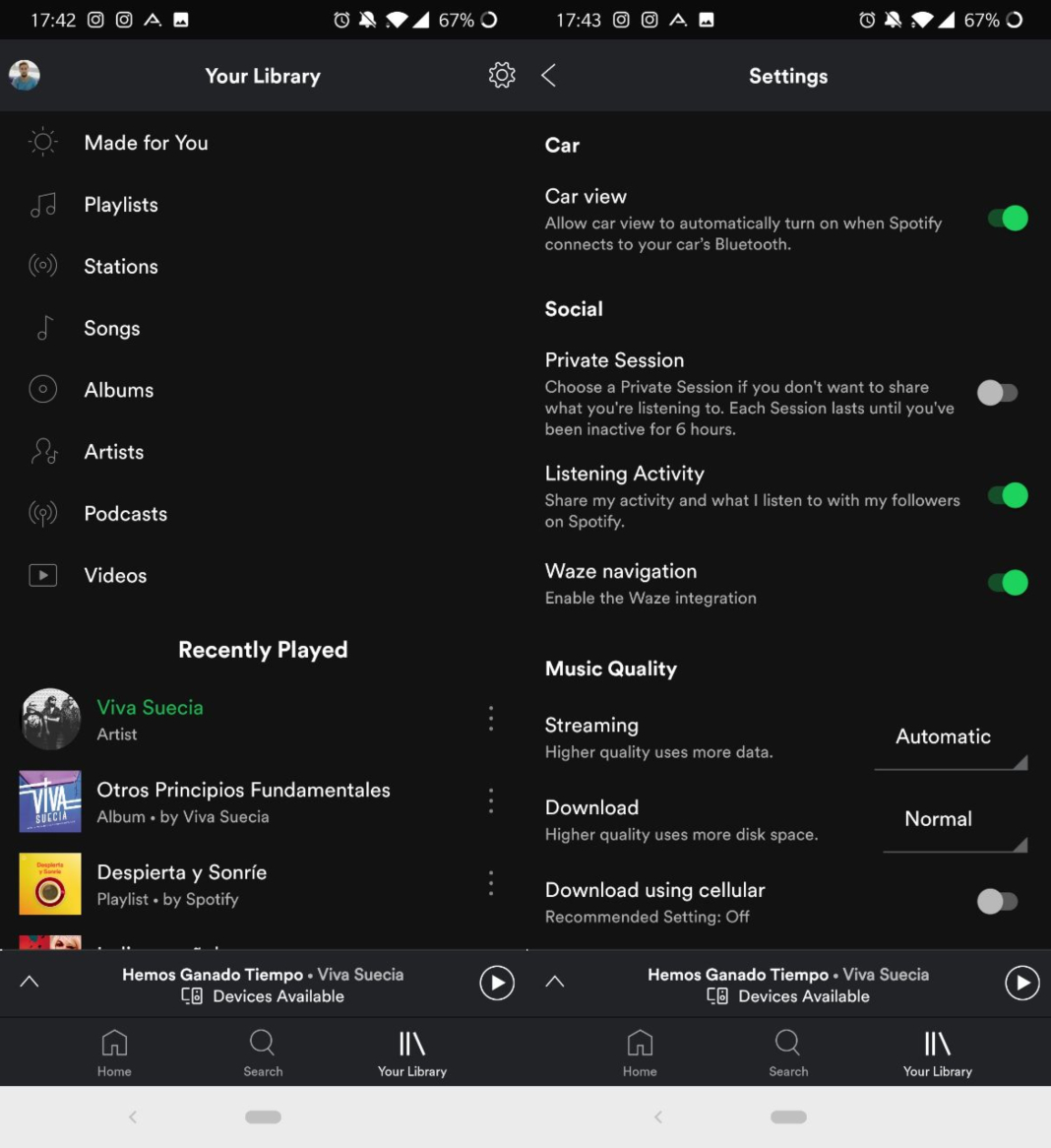 spotify car mode How to activate the car view in Spotify on Android