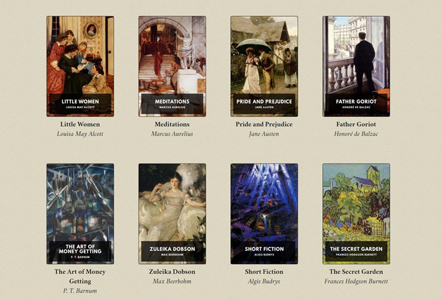 standard ebooks screenshot Legally download free eBooks with top-notch editorial quality