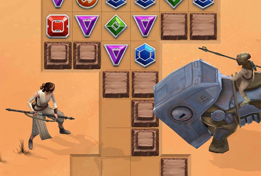 star wars puzzle droids 1 Star Wars: Puzzle Droids, a galactic Candy Crush, is out now
